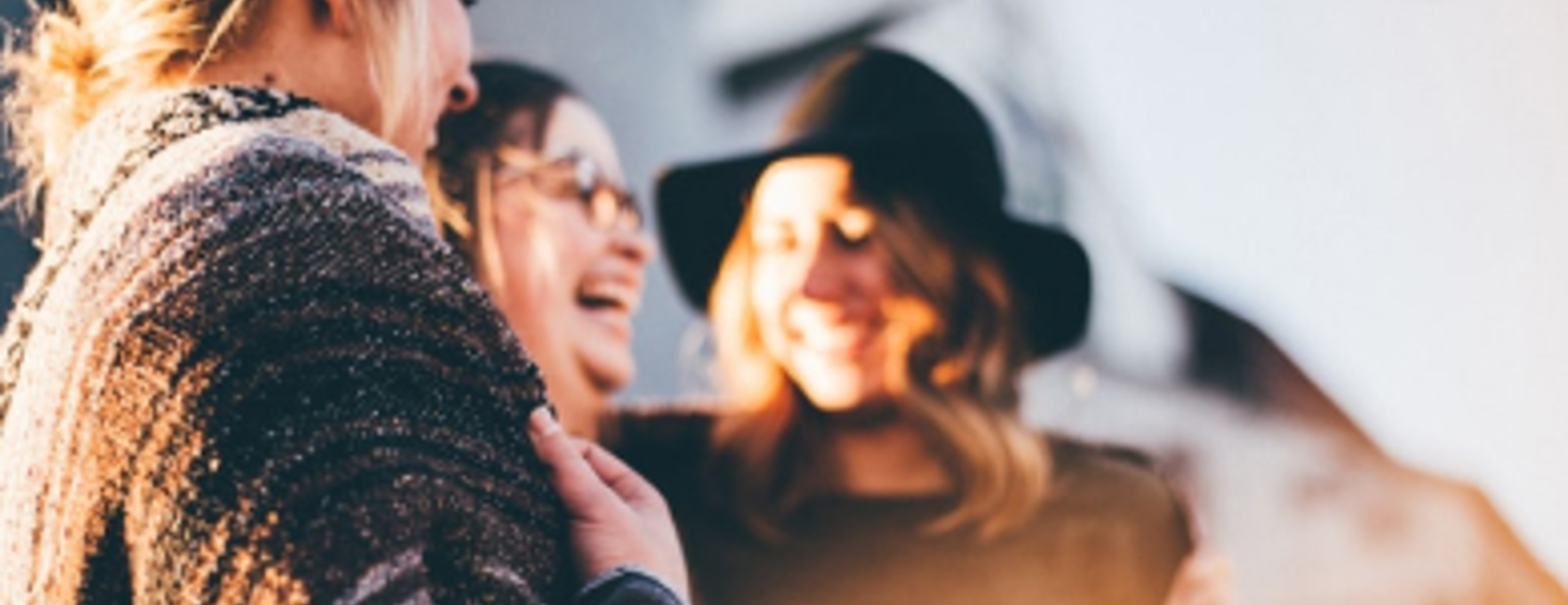 Billeder af elever der griner